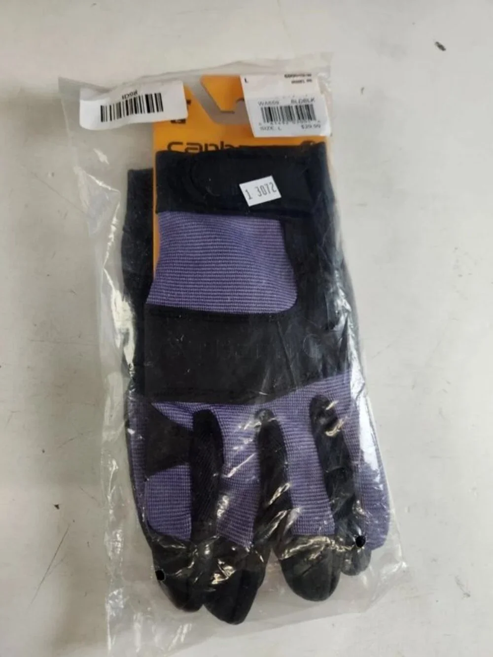 Carhartt  Women's High Dexterity Dex ll Secure Cuff Glove  Size Large, Black NWT